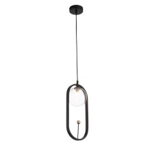 STL LUCE Sus. SL1201.403.01. Circono. 1x5 W, G9, 4000K, 17x13x40 cm, black color