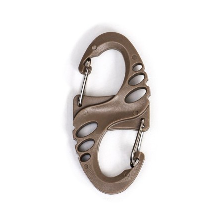Tourist carbine, double, plastic, khaki 5 cm