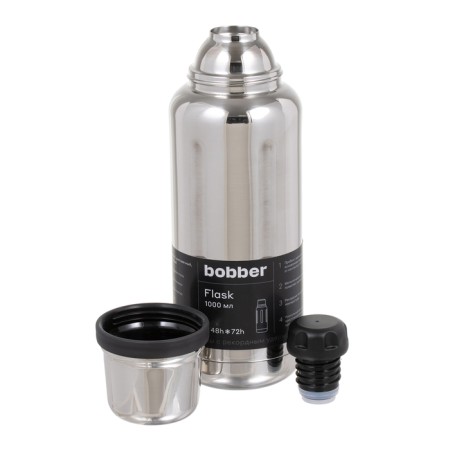 Термос "Bobber", 1 л, Flask-Glossy, сохраняет тепло 48 ч, холод до 72 ч-3