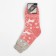 Women's socks, red color, size 25