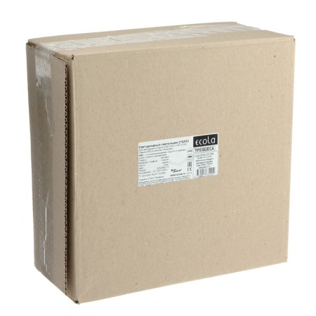 Lamp Ecola NBB-04-60-012, 2XGX53, IP65, 220V, 245x245 mm, matte, t/nut color-4