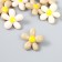 Busina for creativity plastic "Chamomile" Gloss Mix 1.2x3x3 cm