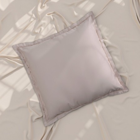Pillowcase 300TS SL Home Steel 70*70+3 cm, satin, 100% cotton