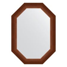 Mirror in the baguette frame, walnut 65 mm, 52x72 cm