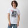 Men's T -shirt KAFTAN Santa Claus, White, p. 3XL