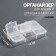 Organizer for decor, 6 cells, 5.3 × 7.5 × 1.3 cm, the color is transparent