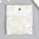 Beads for creativity Plastic "Rhombus Crystal Holography White" set 20 grams 0.6x0.6x1.2 cm
