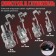 Whistle in a silencer, size l, under the diameter of the pipe 44-55 mm, chrome