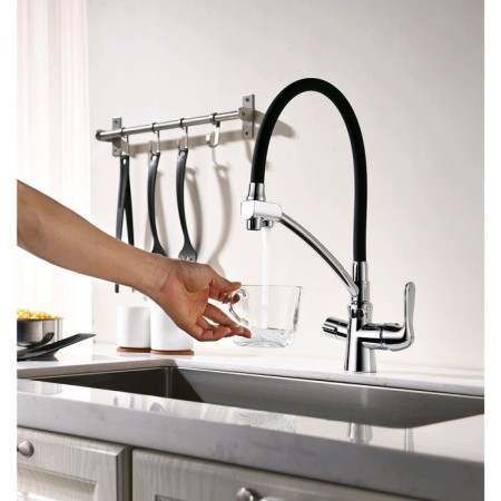 LEMARK COMFORT LM3070C kitchen mixer, with tap for drinking water, chromium color-1