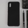 Case for Xiaomi Redmi 9a, silicone, matte, black