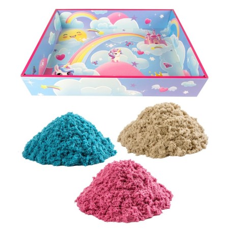 Cosmic sand "Unicorns", with a sandbox, 1.5 kg-8