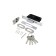 Crystise Castle APECS 95/60-CR, b/handles, chromium color