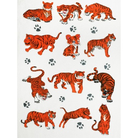 Kitchen towel Diva Afrodita "Tigers", 360 gr, size 40x60 cm-3
