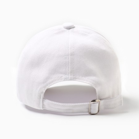 Baseball cap "Butterflies", white color, size 54-2