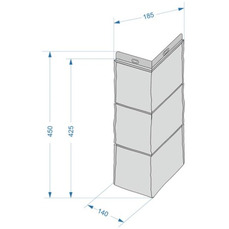 Angle of FELS (rye) döcke-r-3