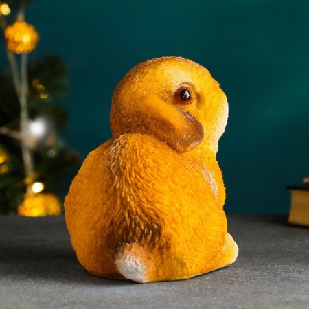 Piggy bank "Rabbit" Red, 15x15x11cm-1