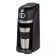 Coffee machine KitFort KT-796, drop, 800 watts, 0.42 l, black-silver
