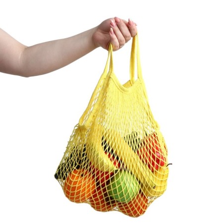 ALOSKA 37 x 20 cm, handle 12 cm, cell 1.5 cm, yellow-1