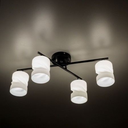 Ceiling chandelier "NILS" E27 4x60 watts-3