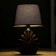 Table lamp 16242/1BK-GD E14 40W black and gold 15x20x31 cm Risalux