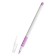Ballic handle 1.0 mm, blue rod, white case with transparent caps, with rubber holders, mix