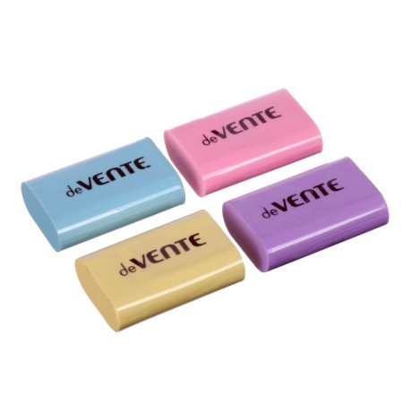 Davente Pastel Eraser, synthetics 37 x 24 x 11mm, rectangular, mix (barcode on each eraser)-2