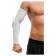 Sports compression sleeve with ONLYTOP protection, p. M, white color
