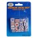 Set of playing bones 1 x 1 cm, 9 pcs, 1.3 x 1.3 cm 9 pcs, in a blister 8.7 x 14 cm