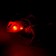 Lizard "gears", light, works from batteries, red color