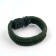 Bracelet-pair "Cobra" Green, 25cm
