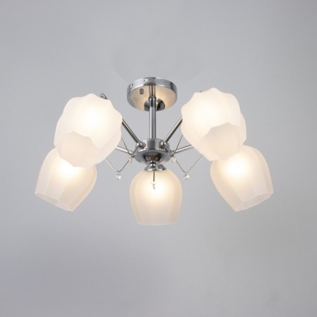 Miranda chandelier 5he27 40W chrome 59x59x26cm Bayerlux-1