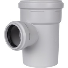 The sewer tee stout SKB-0016-115887, 110 x 58 mm, 87.5 °, silent