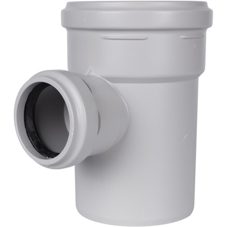 The sewer tee stout SKB-0016-115887, 110 x 58 mm, 87.5 °, silent