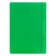 A set of folders-checkers 5pcs. Calligrata, A4, 180MKM, with a green transparent top