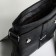 Male bag, black color