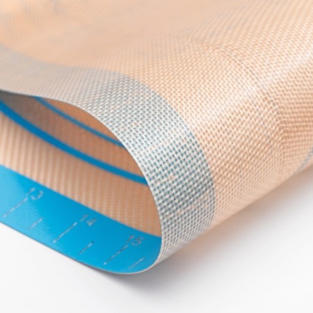 Reinforced rug with marking, silicone, 71 × 50.5 cm, blue color-7
