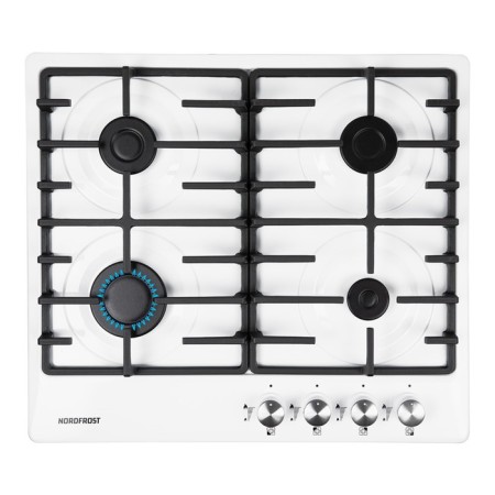 Hon surface NordFrost HS 6041 W, gas, 4 burners, white
