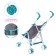 Stroller for dolls "Walk", cane, metal frame