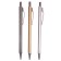 Mechanical pencil 0.5 mm, metallic housing, mix