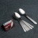 A set of spoons of tea "specks", length 13.5 cm, 12 pcs, silver color