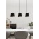 Suspended ceiling lamp Bolivia, 3x40W E27