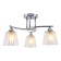 Ceiling lamp 3x60W E27, size 44x44x26 cm