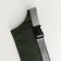 Lightning waist bag, 2 outer pockets, green color