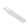 Set of brushes "Bunny", Koza wool, "Albatross", 3 pieces: No. 1, 3 (Round), No. 6 (flat)