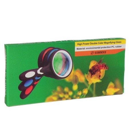 Lupa classic, rubberized case 8x, d = 6.5cm-2