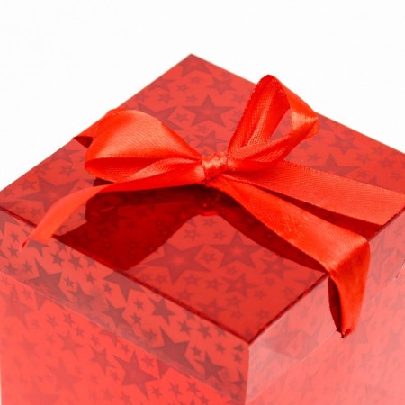 Box of self -assembly red 10x10x10 cm-2