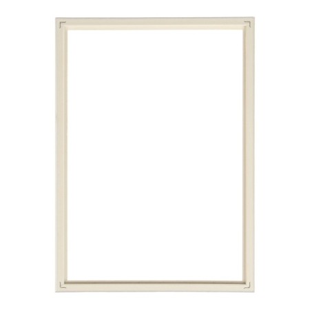 Frame for paintings (mirrors) 15 x 21 x 1.2 cm, plastic, calligrata pkm, white-1