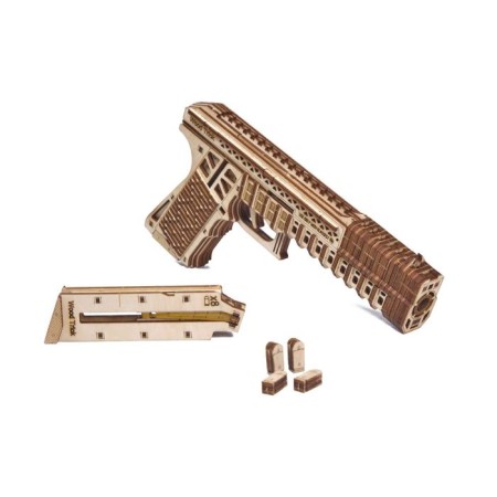 A prefabricated model of wood "Pistol Defender"-1