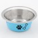 Standard colored bowl with print, 240 ml, blue