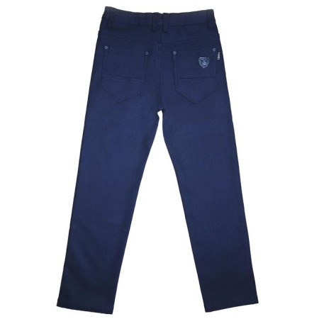 Trouses insulated for boys, height 122 cm, blue color-1